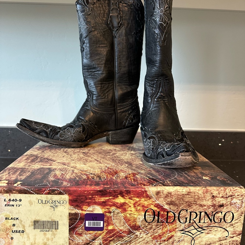 Old Gringo Women’s Black Cowboy Boots